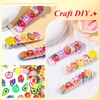 3D Cartoon Fruit Nail Art Charms, 15 Grids Mixed Assorted