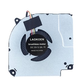 LAOKOEN New Cooling Fans for Gigabyte Gaming G5 MD GD,G5 MD RTX 3050 i5 11400H Gigabyte G5 MD 11th Generation Laptop P/N: EFC-70100V1-0AH EGC-77100V1-0AH 6-31-NH5E2-102 6-31-NH5E2-202 Fan