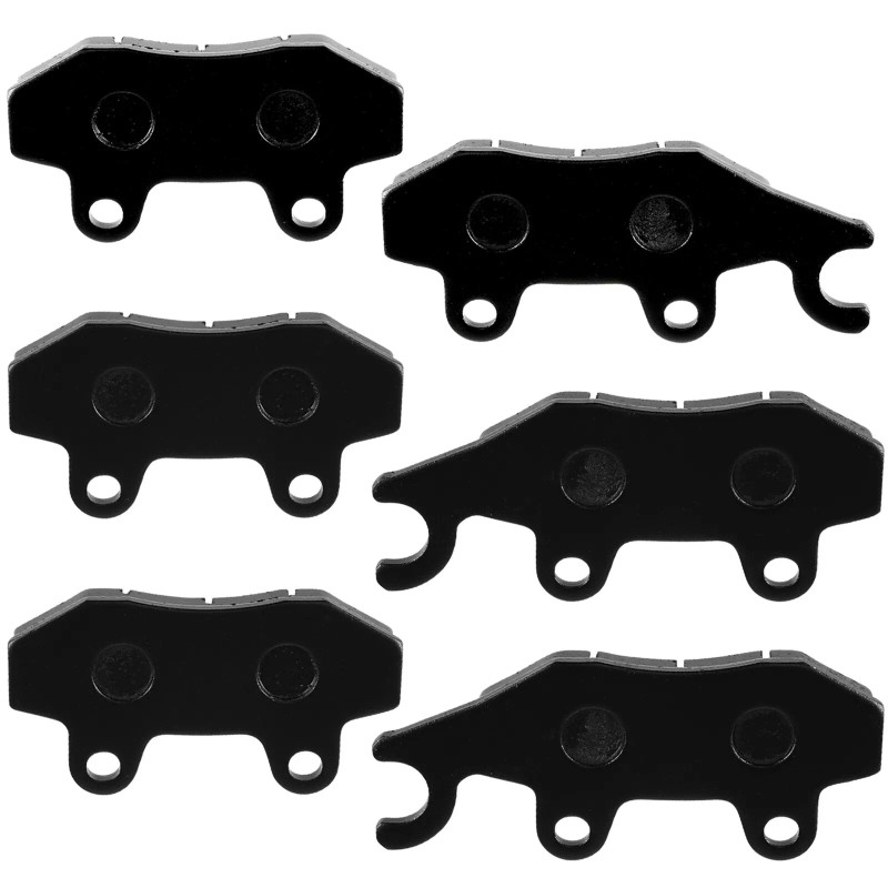 Caltric Front Rear Brake Pads for Can-Am Commander 1000 2011-2017