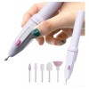 Nail Decorator Limador De Uñas Eléctrico Con 5 Puntas Manicure