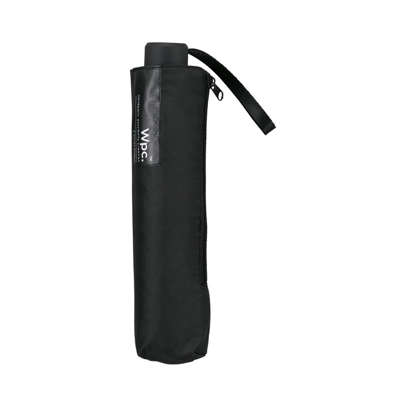 Wpc. RWS-UXW2406-002 Folding Umbrella, 68 EC, Black, Rain Umbrella, Rain