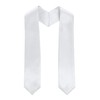 GraduationService Plain Graduation Stole Colorful Stole for Adult Length 60'',16
