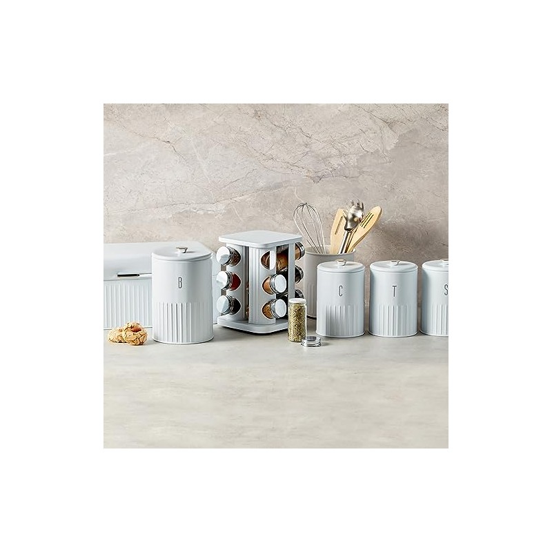 Maxwell & Williams Astor Sugar Canister 11x17cm 1.35L White