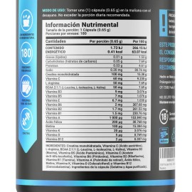 B Life Multivitamínico Para Hombre 180 Capsulas Sin Sabor