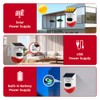 Solar Sound & Strobe Light Alarm with Motion Detector and