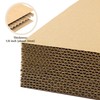 Golden State Art, 50 pack 12x12 Corrugated Cardboard Sheets Cardboard