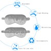 1 Pcs Sleep Mask, Silk Eye Mask, Blindfold, Silk Sleeping