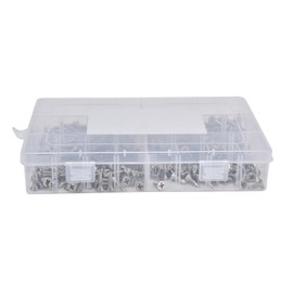 240Pcs Screws Boxed Stainless Steel Material Wear Resistant Corrosion Resistant Screws Assortment Kit for Fixed Board