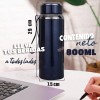 J.H COMPANY Termo De Acero Inoxidable Seguro Antiderrame 800 Ml