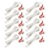 10pcs / bag 2.35mm 1.5m 2‑In‑1 Button Type Electrode Lead