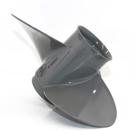 CAPTAIN 9 1/4x11 3 Blades Outboard Propeller fit Honda Yamaha 8HP 9.9HP 15HP 20HP, 8 Spline Tooth Boat Propellers, RH, OEM Prop
