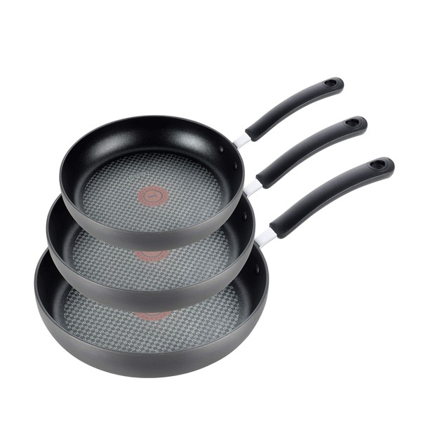 T-fal Ultimate Hard Anodized Nonstick 8-Inch, 10.25-Inch and 12-Inch Fry Pan Cookware Set