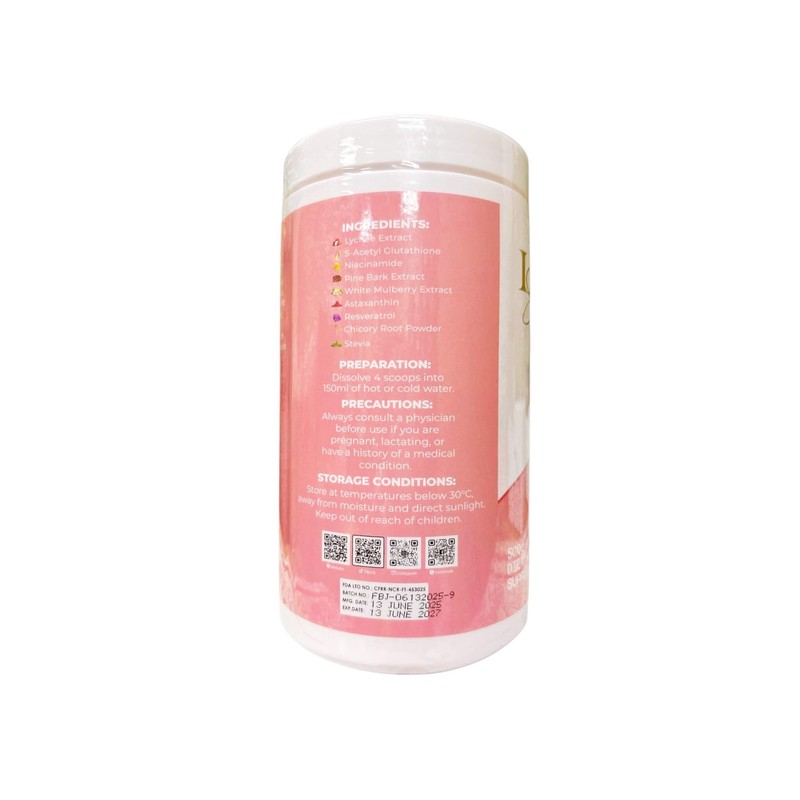 Luxe Slim Half Kilo Lychee Gluta Juice 500g
