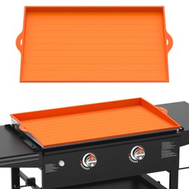 Silicone Griddle Cover for Blackstone - 28 Inch Full-Edge Covered Heavy Duty Food-Grade Silicone Griddle Mat for Blackstone Accessories, Protects Grill from Dirt and Rust