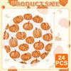 Fall Pumpkins Paper Plates Hello Pumpkin Disposable 7" Dessert Plate