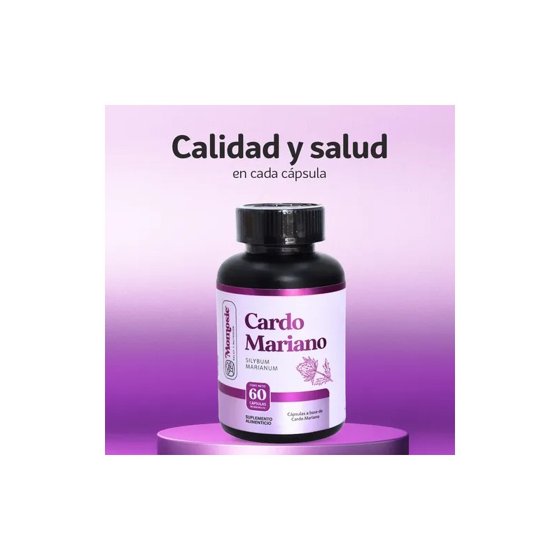 Cardo Mariano 60 Cáps | Silimarina | Milk Thistle |