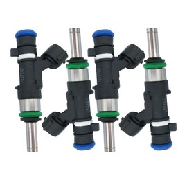 MAFSENSIRAuto FJ972 4pcs Fuel Injectors 10 Holes Replacement for Mitsubishi Lancer 2.4L 2009-2013 Outlander 2.4L 2008-2013 1465A205