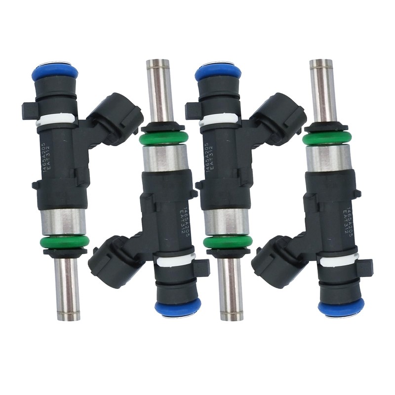 MAFSENSIRAuto FJ972 4pcs Fuel Injectors 10 Holes Replacement for Mitsubishi