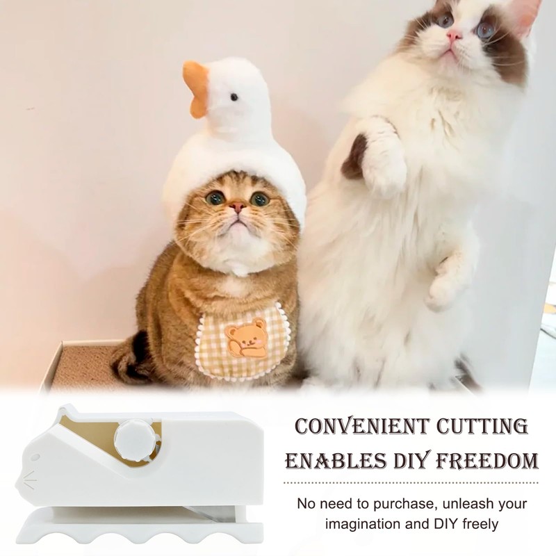 Cat Scratching Cardboard Cutter - Ergonomic Handheld Tool for DIY