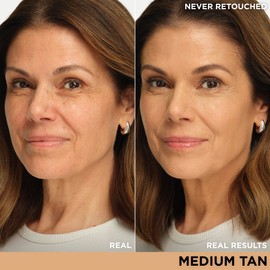 IT Cosmetics CC+ Cream (Medium Tan) - Natural Full Coverage Foundation With SPF 50+, Color Corrector & Anti-Aging Hydrating Serum, Hyaluronic Acid + Peptides, Lightweight - 1.08 fl oz