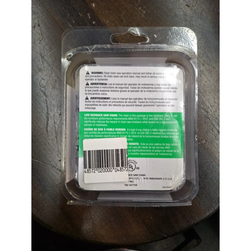 Poulan New POULAN 20" Chainsaw Chain,72lPX070