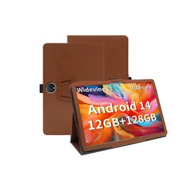 Case for TUOHAITIME C5 Android 14 Tablet 11inch,Folding Stand Protective,BOVUGAC Case Cover with Pencil Holder,Wrist Strap,Full Protection,Premium PU,Scratch Resistant(Brown)