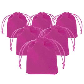 TopTie 50 PCS Velvet Bags, 4x6 Inches Craft Drawstrings Bags Jewelry Pouches for Wedding Party Festival