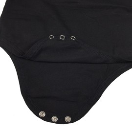 PAUBOLI - Body de manga de tatuaje falso, para bebés y niñas de 3 a 24 meses, Negro -, 18-24 Meses