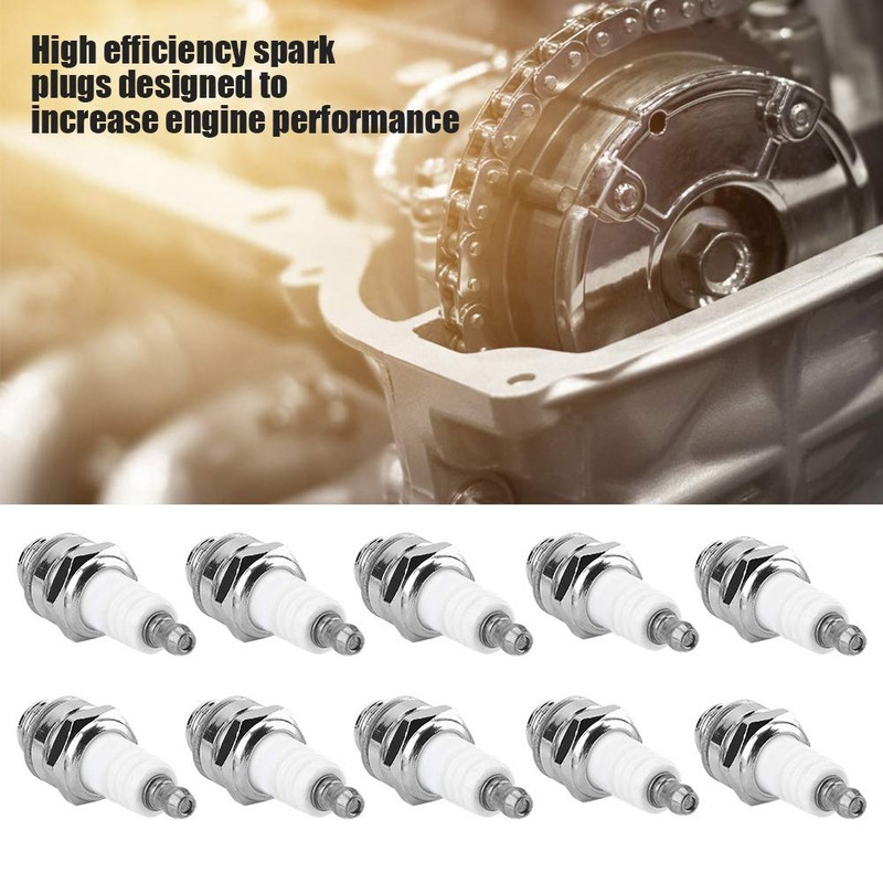 Spark Plug Trimmer Chainsaw Brush Cutter Replacement Accessories Pack of