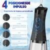 Irrigador Bucal Portátil,4 Modos con Modo DIY y 5 Puntas