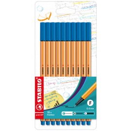STABILO STABILO - Fineliner - point 88-10er Pack - blau