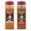 Dan-O's Seasoning Large 2 Bottle Combo | Spicy & Chipotle