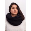 Manufaktur13 Knit Loop - Tube Scarf, Knitted Loop with Waffle