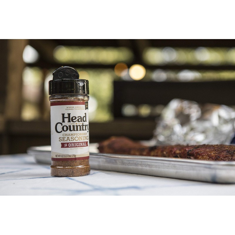 Head Country Bar-B-Q Championship Seasoning, Original Gluten Free All-Purpose Barbecue