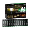Taken AA Solar Batteries for Outdoor Solar Lights, recharge up