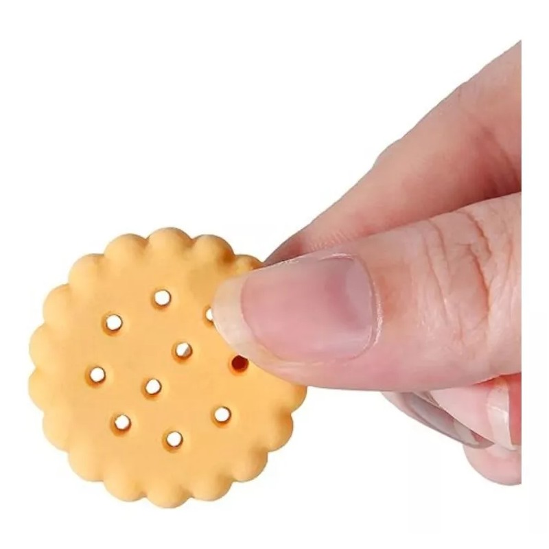 cookie ERASERS 20pz De Gomas Forma De Galleta Kawaii Borradores