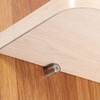 QUARKZMAN Shelf Support Pins, 12 Pieces Shelf Pins, Self Tapping