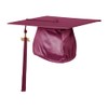 Endea Graduation Shiny Cap & Tassel (Garnet, 2025)