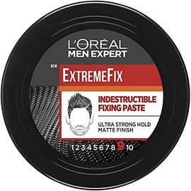 LâOreal Men Expert Hair Style Paste, Extreme Fix Extra Strong Hold Hair Product Invincible Paste