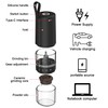 TastLi Coffee Grinder, Electric Portable Coffee bean Grinder, Adjustable Burr