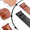 2 PCS Leather Pen Holder Handmade Protective Pen Case Portable