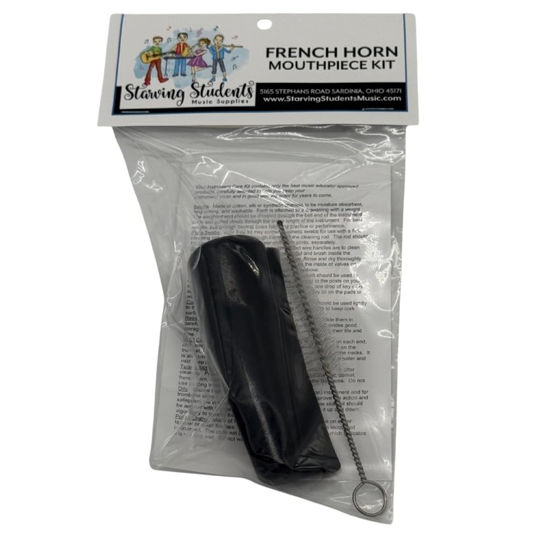 Starving Students Music Supplies French Horn Mouthpiece Care Kit –