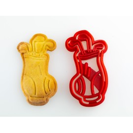Golf Bag Cookie Cutter Golf Cookie Cutter Cookie Cutter Golfer Christmas Cookie Cutter