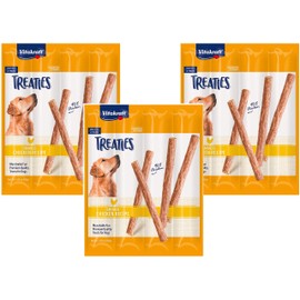 Vitakraft 12 Pack of Treaties for Dogs, Smoked Chicken Recipe, Munchable Treat Sticks