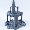 3D Vikings Elfenreich Floating Island with Ritual Altar, Scale 28/32