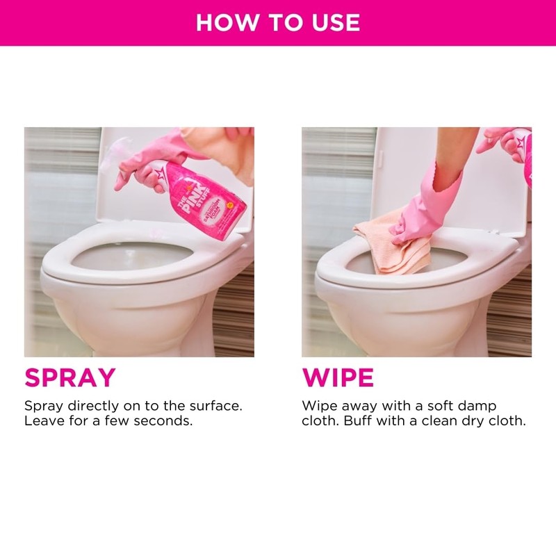 Stardrops - The Pink Stuff - Miracle Bathroom Foam Cleaner