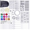 83Pcs Epoxy Jewelry Making Kit Soft Silicone Tear Resistant Widely