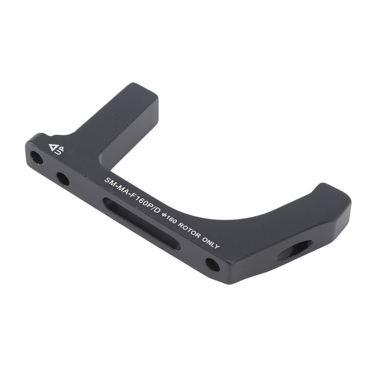 Bike Disc Brake Adapter Aluminium Alloy Black Mounting Bracket Converter