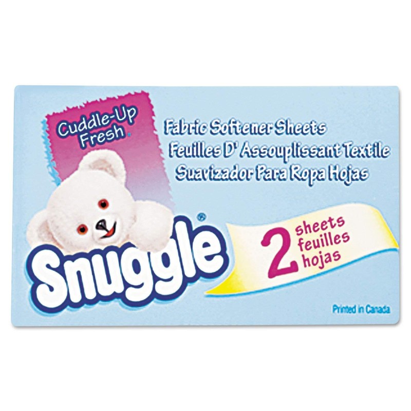 Snuggle VEN 2979929 Original Blue Sparkle Dryer Sheets (2-Piece/Box, 100