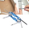 2Pcs 6 in 1 Screwdrivers,Ergonomic Handle Strong High Carbon Steel